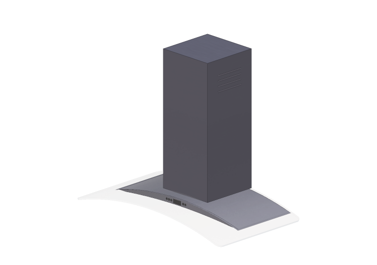 3D Haushaltgeräte - Dunstabzugshaube – Monogram - ZV900SLSS... 3D Haushaltgeräte - Dunstabzugshaube – Monogram - ZV900SLSS...