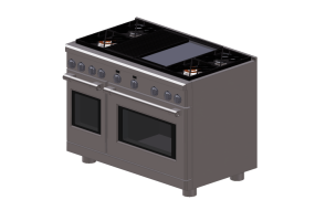 3D Electrical Appliances - Kitchen with Oven &ndash; Monogram - ZDP484NGNSS
