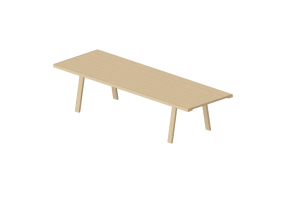 Mesas 3D - Mesa de madeira - Montis - Doble