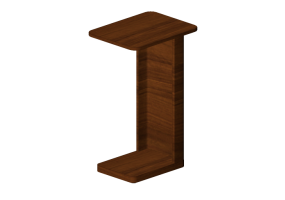 3D Tisch - Couchtisch aus Holz - Montis - Otis