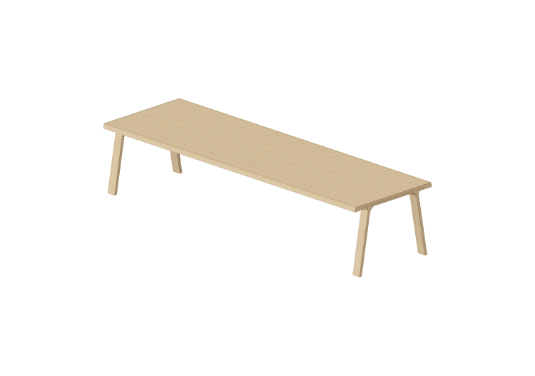 Tables 3D - Table en bois - Montis - Doble - Montis Tables 3D - Table en bois - Montis - Doble - Montis