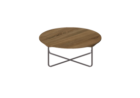 3D Tisch - Couchtisch aus Holz - Montis - Flint