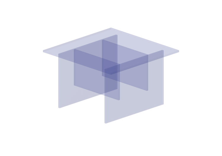 Tables 3D - Petite table en verre - Montis - Perry - Montis Tables 3D - Petite table en verre - Montis - Perry - Montis