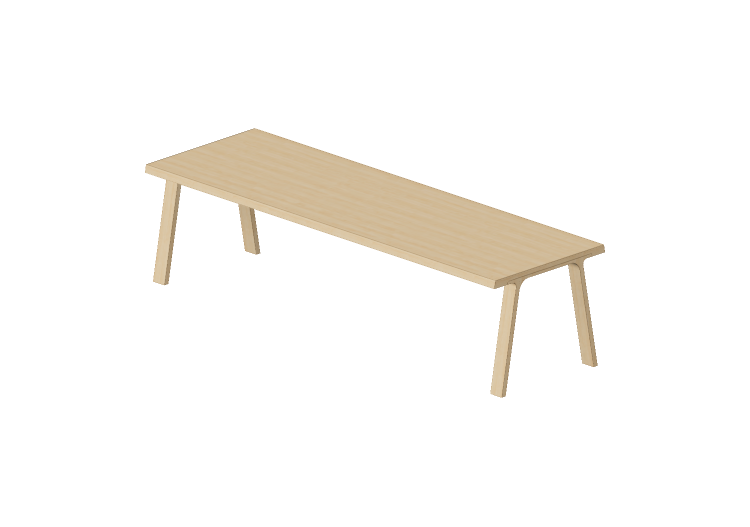 3D Tisch - Tisch aus Holz - Montis - Doble - Montis 3D Tisch - Tisch aus Holz - Montis - Doble - Montis