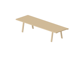 Tables 3D - Table en bois - Montis - Doble
