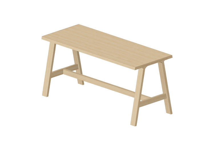 Tables 3D - Table en bois - Montis - Doble - Montis Tables 3D - Table en bois - Montis - Doble - Montis