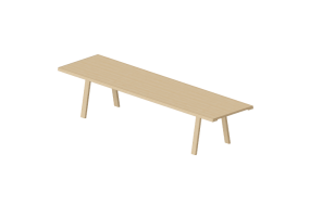 3D Tisch - Tisch aus Holz - Montis - Doble