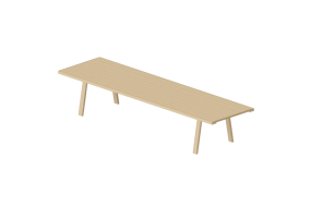 3D Tisch - Tisch aus Holz - Montis - Doble