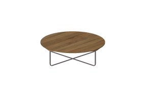 3D Tisch - Couchtisch aus Holz - Montis - Flint