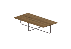 3D Tisch - Couchtisch aus Holz - Montis - Flint