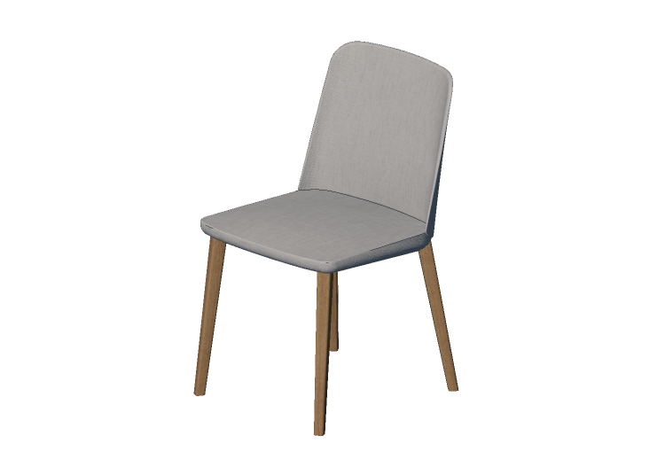 Sillas 3D - Silla de tela - Montis - Back me up - Montis Sillas 3D - Silla de tela - Montis - Back me up - Montis