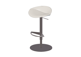 3D St&uuml;hle - Hocker aus Leder - Montis - Mick