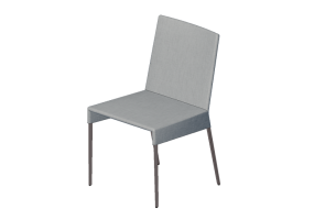 3D Chairs - Fabric lined chair - Montis - Mila