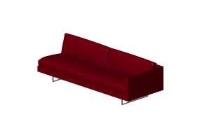 Chairs and Sofas 3D - Leather sofa - Montis - Axel