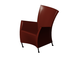 Poltronas y Sof&aacute;s 3D - Sill&oacute;n de cuero - Montis - Windy