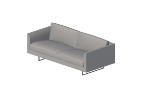 Chairs and Sofas 3D - Fabric Sofa - Montis - Axel