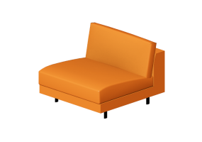 3D Sessel und Sofas - Ledersofa - Montis - Axel XL