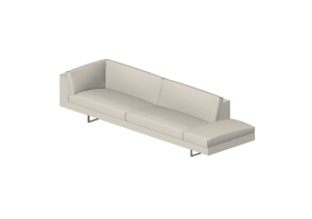 Poltronas y Sof&aacute;s 3D - Sof&aacute; de tela - Montis - Axel