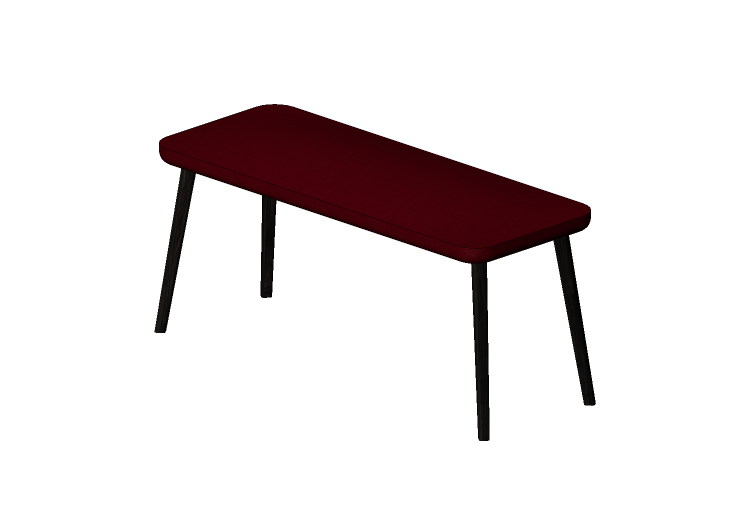 Chairs and Sofas 3D - Fabric Bench - Montis - Back me up -... Chairs and Sofas 3D - Fabric Bench - Montis - Back me up -...