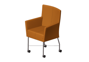 Poltronas y Sof&aacute;s 3D - Sill&oacute;n de cuero - Montis - Chaplin
