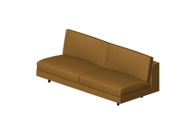 Chairs and Sofas 3D - Fabric Sofa - Montis - Axel XLS