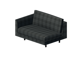 Chairs and Sofas 3D - Fabric Sofa - Montis - Axel XLS