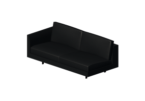 Poltronas y Sofás 3D - Sofá de tela - Montis - Axel XLS