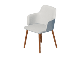 Chairs and Sofas 3D - Fabric armchair - Montis - Back me up