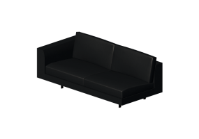 3D Sessel und Sofas - Stoffsofa - Montis - Axel XLS