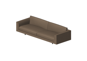 Chairs and Sofas 3D - Fabric Sofa - Montis - Axel XL