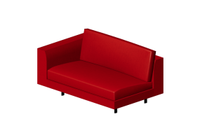 Divans 3D - Canap&eacute; en tissu - Montis - Axel XLS