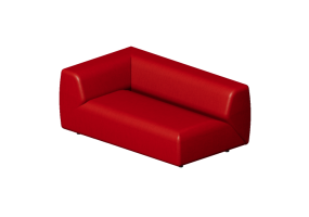 Divans 3D - Canap&eacute; en tissu - Montis - Aztec XL