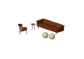 Chairs and Sofas 3D - Sofa composition - Montis - Otis