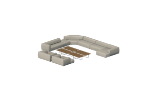 Divani 3D - Composizione di divani - Montis - Aztec