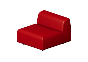 Poltronas y Sof&aacute;s 3D - Sof&aacute; de tela - Montis - Aztec XL