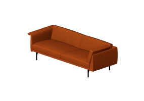Chairs and Sofas 3D - Leather sofa - Montis - Otis