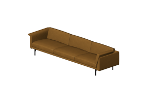 Chairs and Sofas 3D - Leather sofa - Montis - Otis
