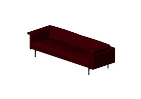Chairs and Sofas 3D - Leather sofa - Montis - Otis