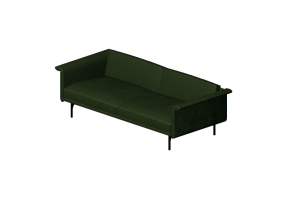 Poltronas y Sof&aacute;s 3D - Sof&aacute; de cuero - Montis - Otis XL