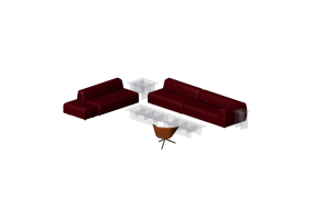 Chairs and Sofas 3D - Sofa Composition - Montis - Perry