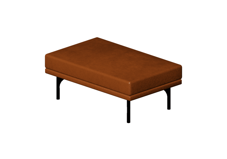 Divans 3D - Pouf en cuir - Montis - Otis - Montis Divans 3D - Pouf en cuir - Montis - Otis - Montis