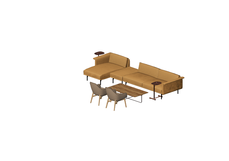 Divani 3D - Composizione di divani - Montis - Otis - Montis Divani 3D - Composizione di divani - Montis - Otis - Montis