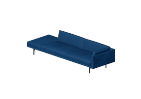 Chairs and Sofas 3D - Leather sofa - Montis - Otis XL