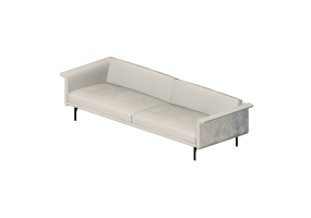 Divans 3D - Canap&eacute; en cuir - Montis - Otis XL