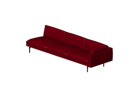 Chairs and Sofas 3D - Leather sofa - Montis - Otis XL