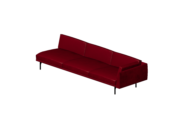 3D Sessel und Sofas - Sofa aus Leder - Montis - Otis XL -... 3D Sessel und Sofas - Sofa aus Leder - Montis - Otis XL -...