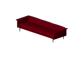 Divani 3D - Divano in pelle - Montis - Otis XL