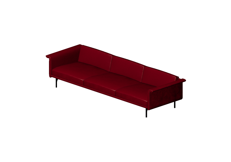 Divani 3D - Divano in pelle - Montis - Otis XL - Montis Divani 3D - Divano in pelle - Montis - Otis XL - Montis