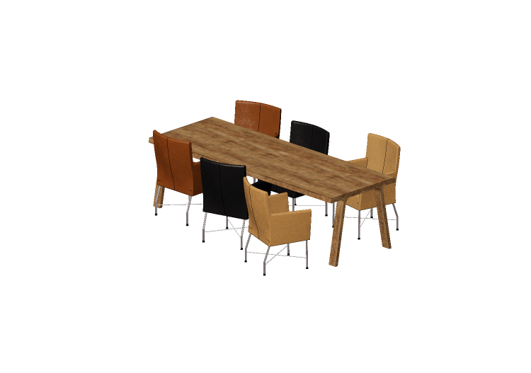 3D Sessel und Sofas - Esszimmer- Komposition - Montis -... 3D Sessel und Sofas - Esszimmer- Komposition - Montis -...