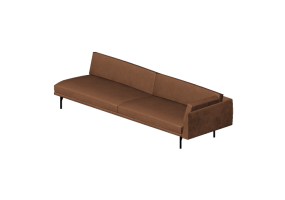 Chairs and Sofas 3D - Leather sofa - Montis - Otis XL